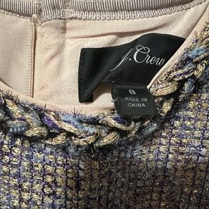 J. crew multicolored cocktail dress